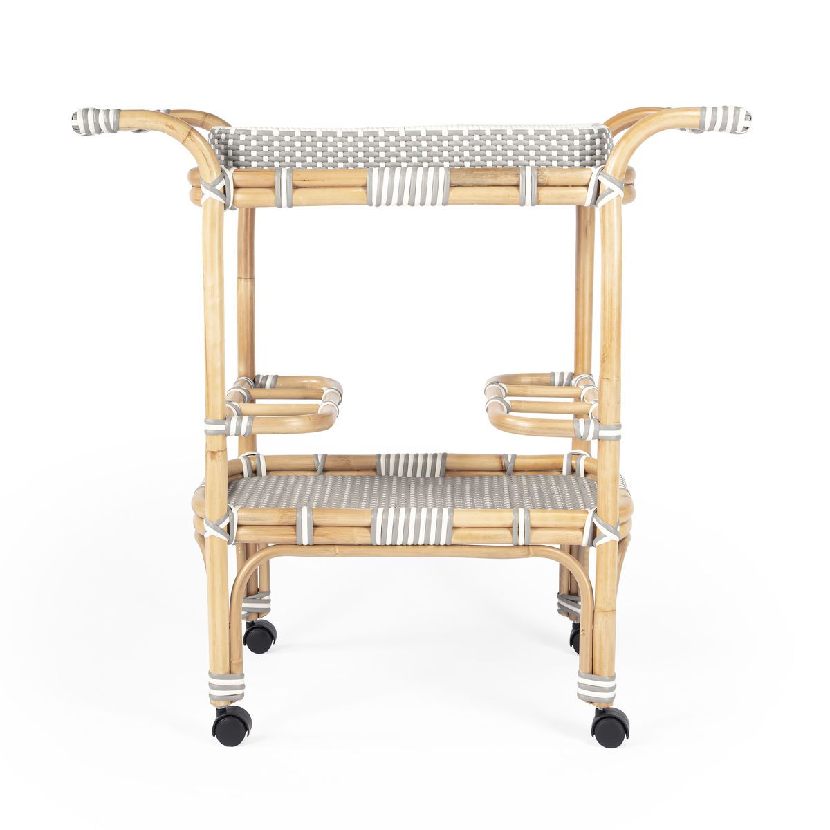 Butler Specialty Selena Rattan Bar Car