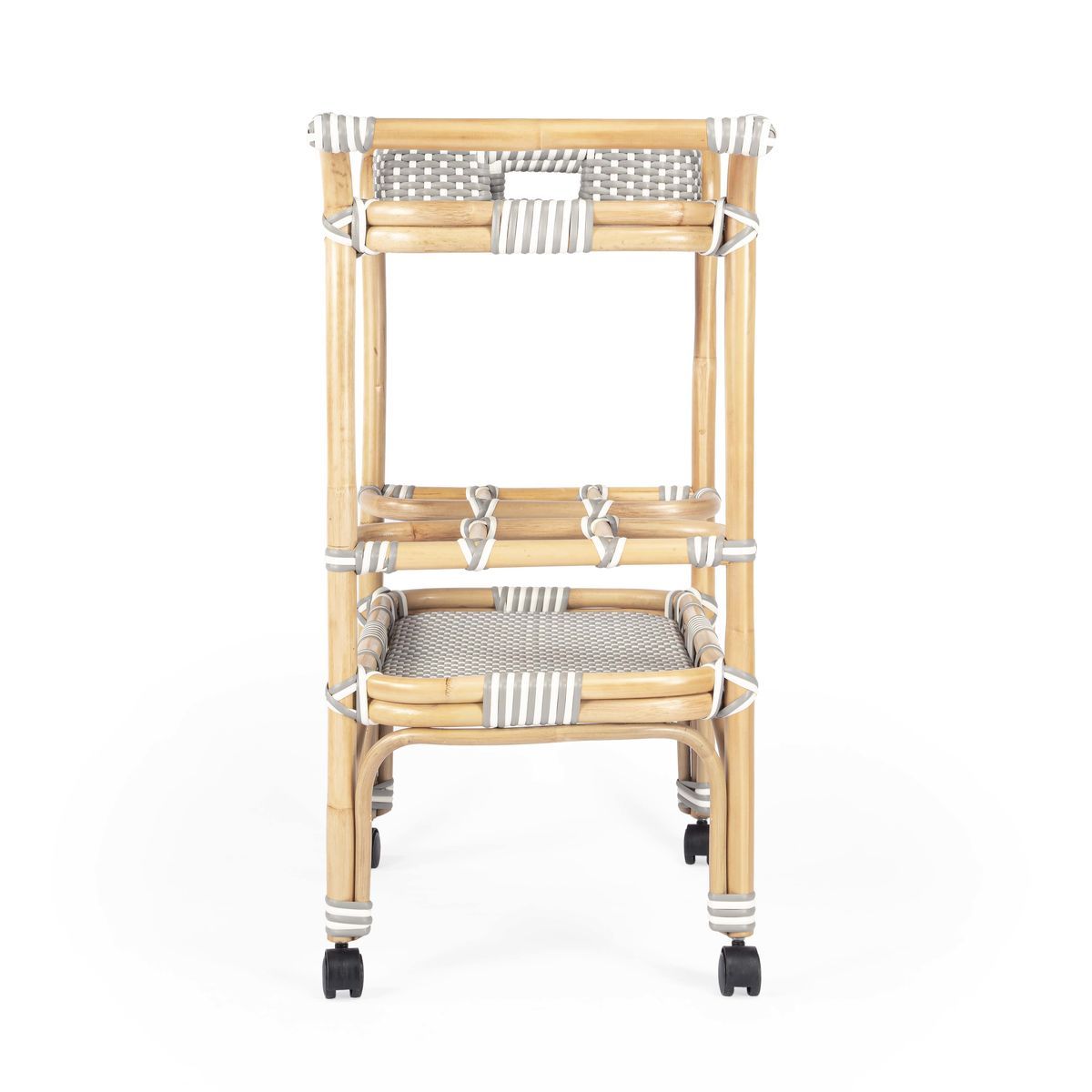 Butler Specialty Selena Rattan Bar Car
