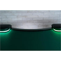 Thumbnail for BBO Aces Pro Alpha Poker Table Green Speed Suit Dealer Cut
