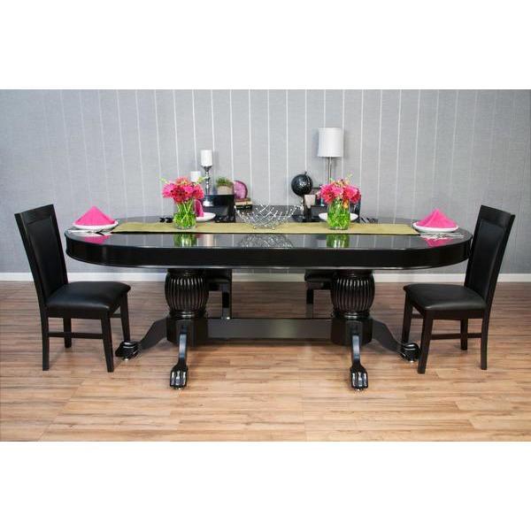 BBO Elite Alpha LED Poker Table Dining Set