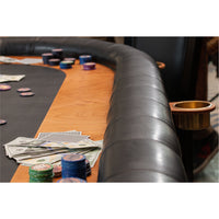 Thumbnail for BBO Franklin Poker Table Premium Vegan Leather Armrest