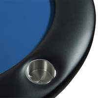 Thumbnail for BBO POKER TABLE ACES PRO BLUE ARM REST CUP HOLDER