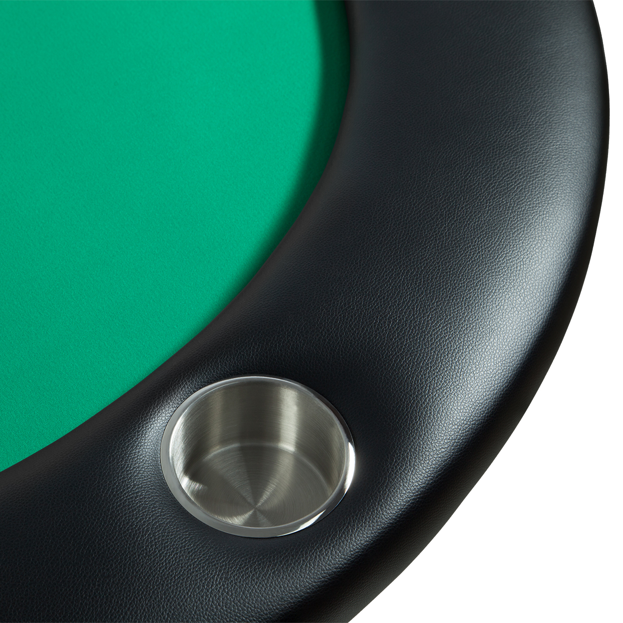 BBO POKER TABLE ACES PRO GREEN ARMREST CUP HOLDER
