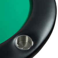 Thumbnail for BBO POKER TABLE ACES PRO GREEN ARMREST CUP HOLDER