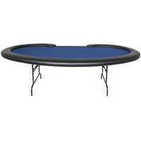 Thumbnail for BBO POKER TABLE PRESTIGE BLUE VELVETEEN