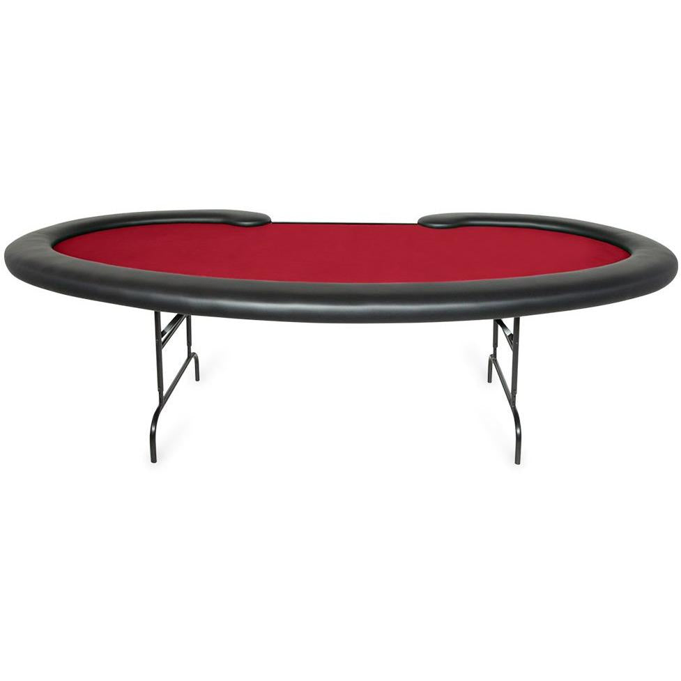 BBO POKER TABLE PRESTIGE RED VELVETEEN
