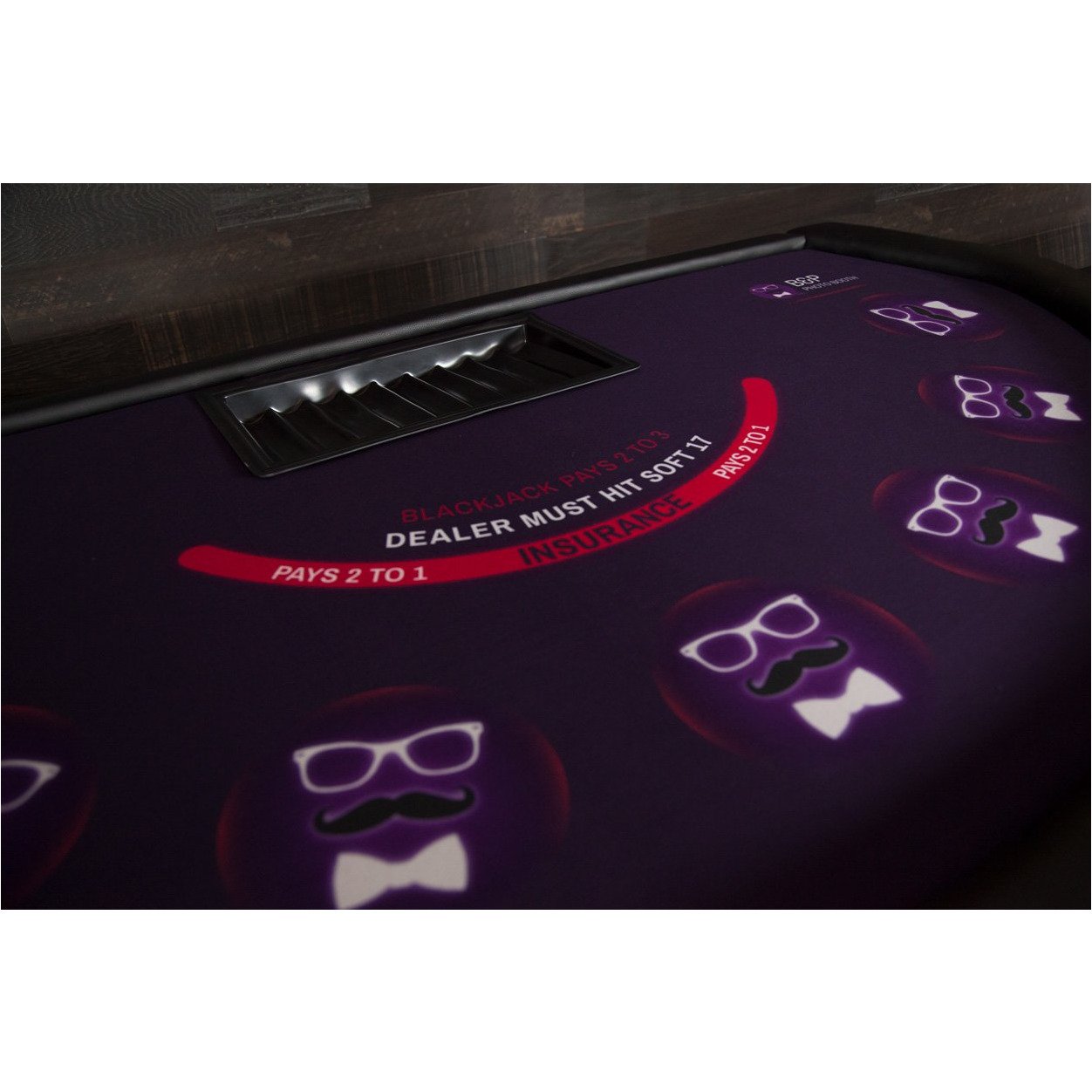 BBO Poker Tables Blackjack Pro Folding Custom B_P purple 2