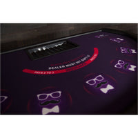 Thumbnail for BBO Poker Tables Blackjack Pro Folding Custom B_P purple 2