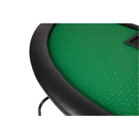 Thumbnail for BBO Poker Tables Blackjack Pro Folding Table Green Speed Suit Surface