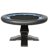 Thumbnail for BBO The Ginza LED Poker Table Black Speed Cloth