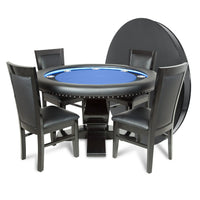 Thumbnail for BBO The Ginza LED Poker Table Blue Speed Cloth Dining set