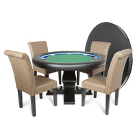 Thumbnail for BBO The Ginza LED Poker Table Green Speed Cloth Dining set