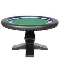 Thumbnail for BBO The Ginza LED Poker Table Green Speed Cloth