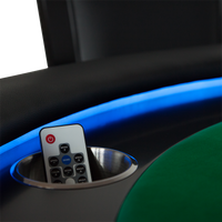 Thumbnail for BBO The Ginza LED Poker Table Green Velveteen Cloth Remote