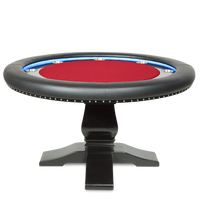 Thumbnail for BBO The Ginza LED Poker Table Red Speed Cloth