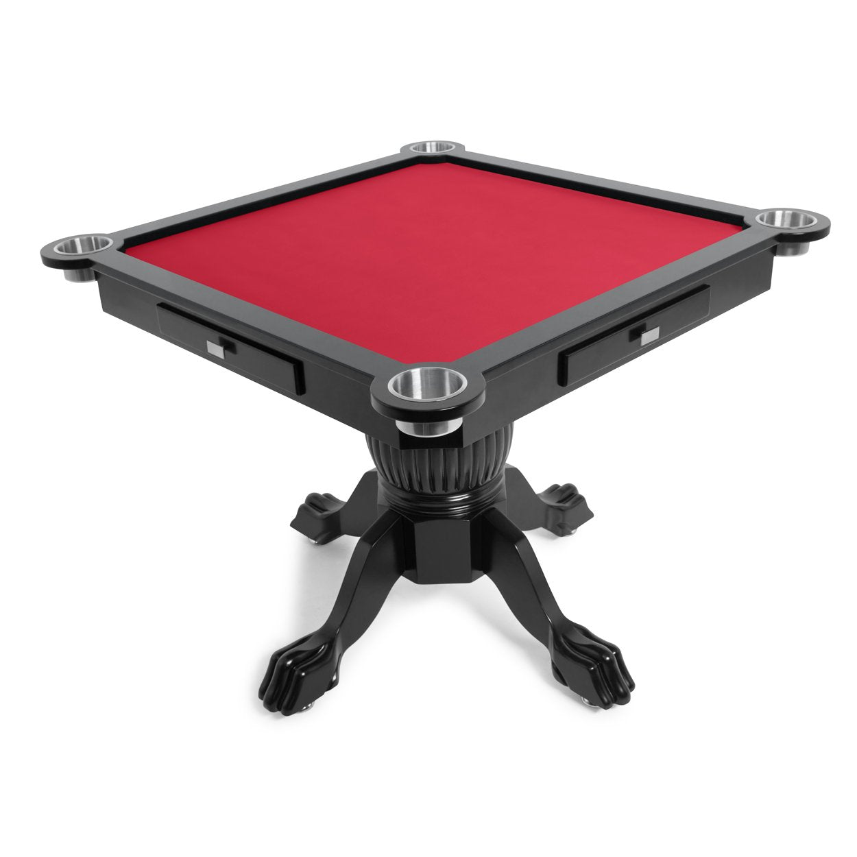 BBO The Levity Game Table Red Velveteen Cloth
