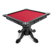 Thumbnail for BBO The Levity Game Table Red Velveteen Cloth
