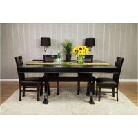 Thumbnail for BBO X2 Mini Dining Table Black With BBO Classic Chair