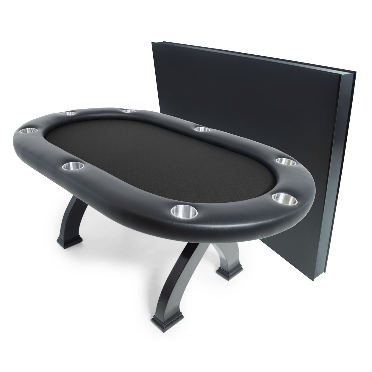 BBO X2 Mini Poker Dining Table Black Full Armrest Speed Suit Red
