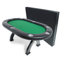 Thumbnail for BBO X2 Mini Poker Dining Table Black Full Armrest Speed Suit Green