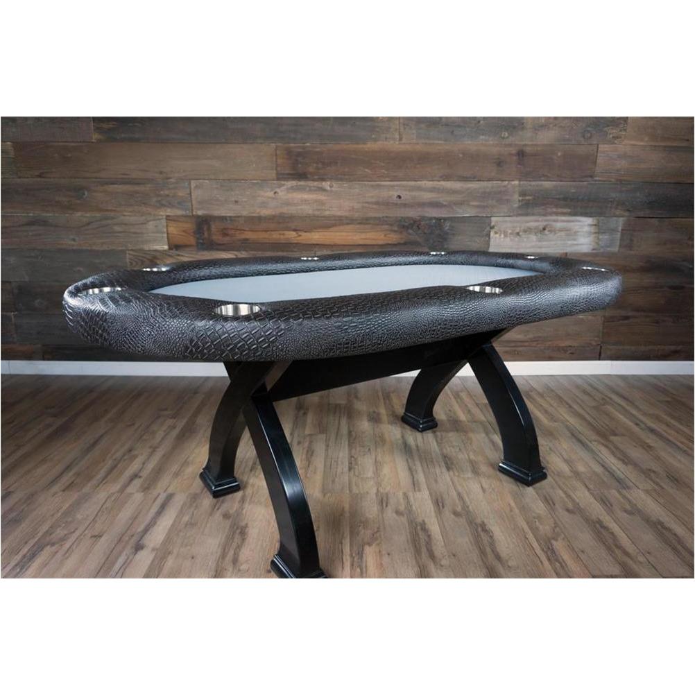 BBO X2 Mini Poker Table Custom Armrest and Surface Black