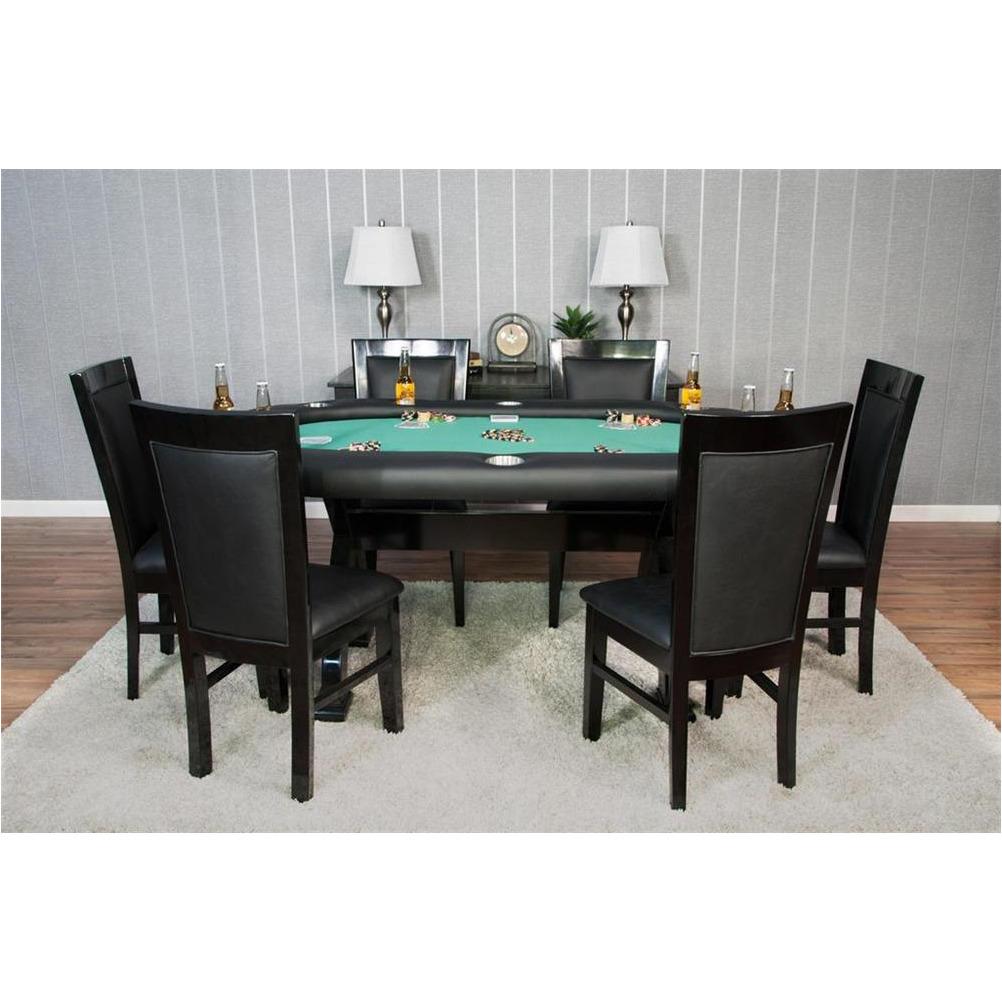 BBO X2 Mini Poker Table Green Surface with BBO Classic Chairs