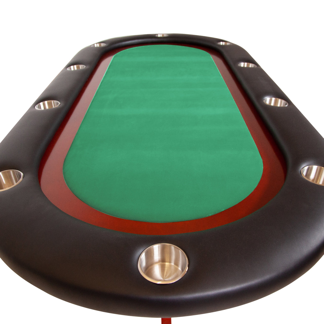 Bbo the elite poker table Mahogany Elite green surface