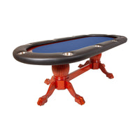 Thumbnail for Bbo the elite poker table Mahogany blue