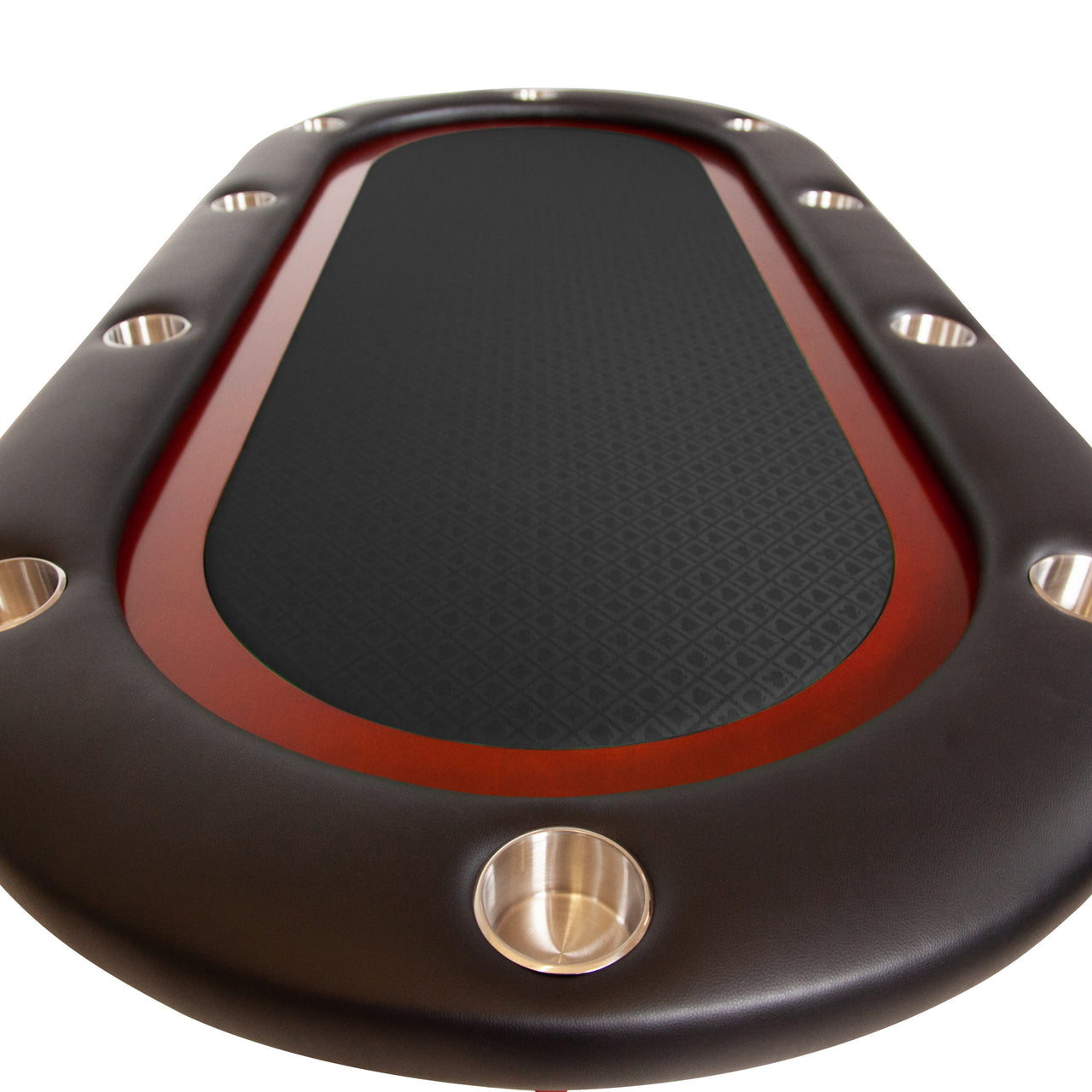 Bbo the elite poker table Mahogany Elte surfaces black