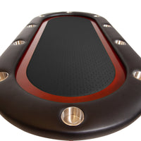 Thumbnail for Bbo the elite poker table Mahogany Elte surfaces black