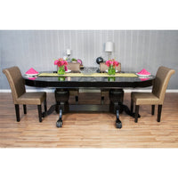 Thumbnail for Bbo the elite poker table dinning top with chairs