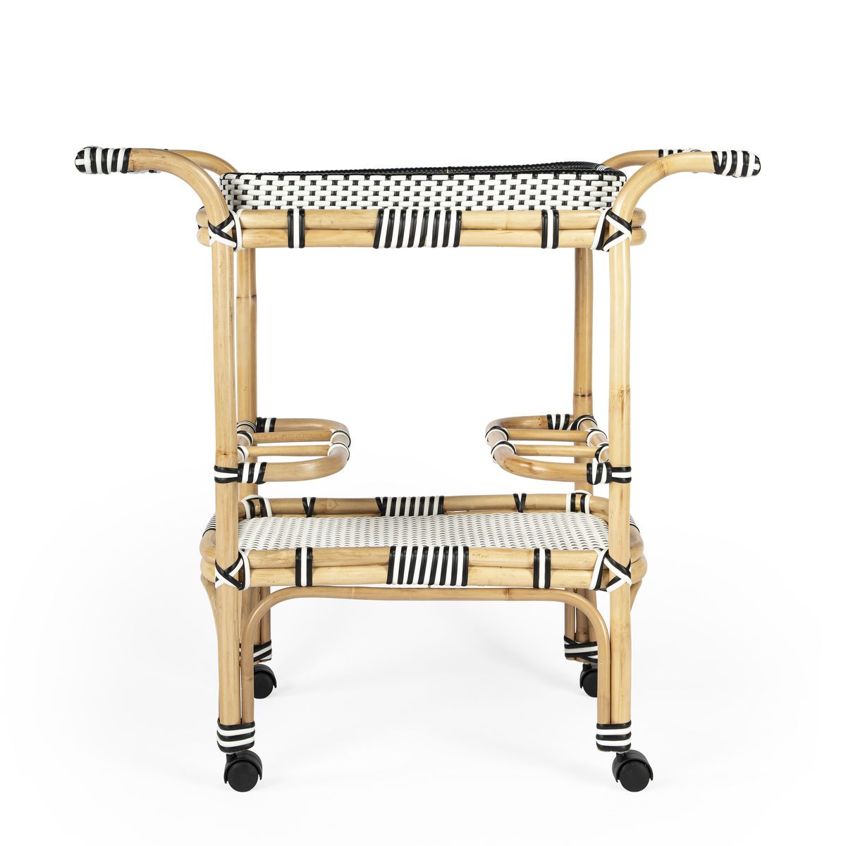Butler Specialty Selena Rattan Bar Car