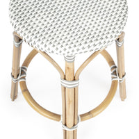 Thumbnail for Butler Designers Edge 9371329 Counter Stool Rattan Grey White