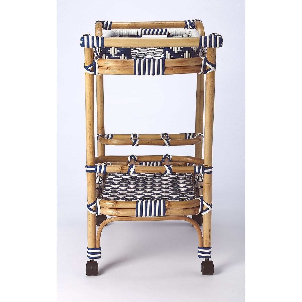 Butler Specialty Selena Rattan Bar Car