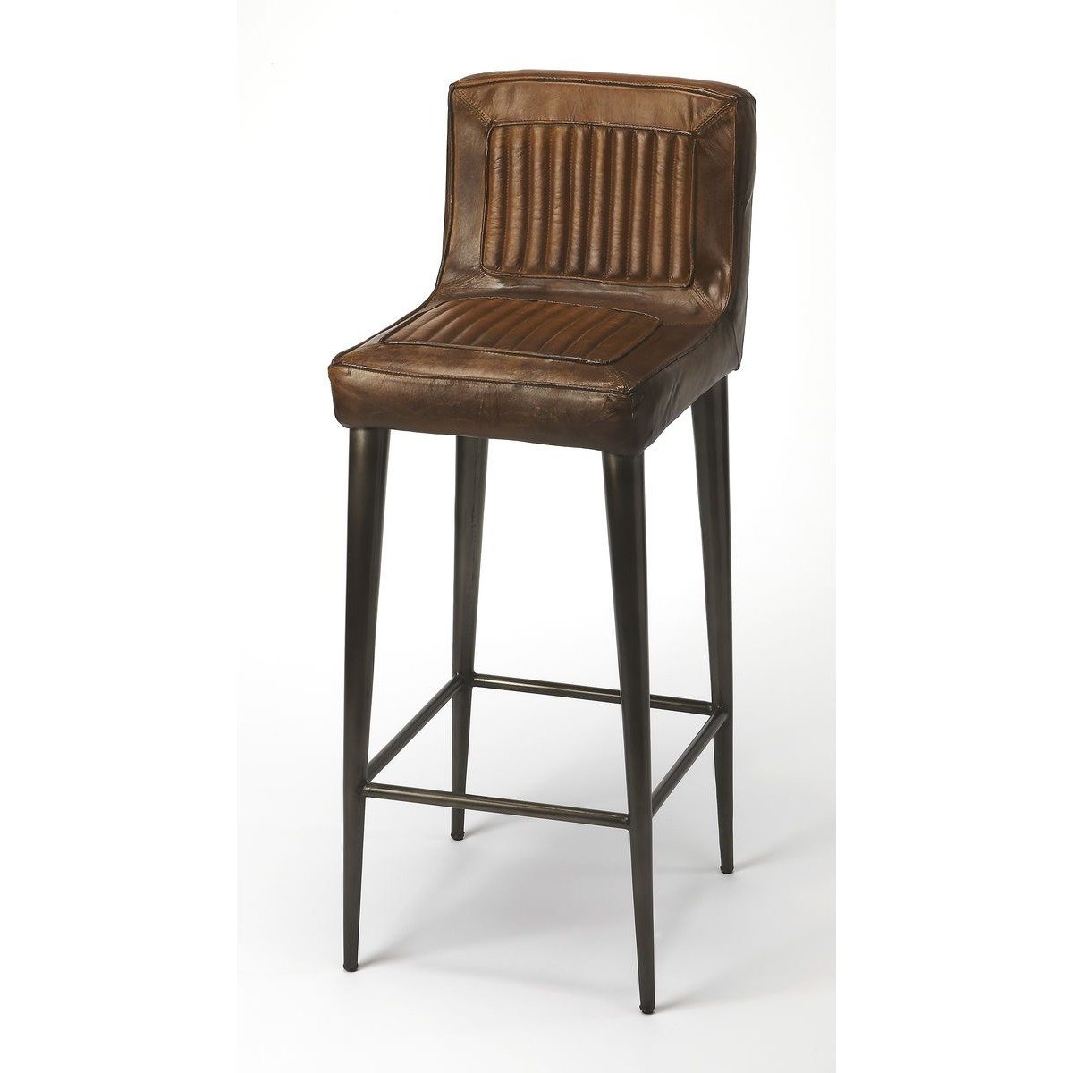 Butler Specialty 4347344 Maxwell Leather Bar Stool