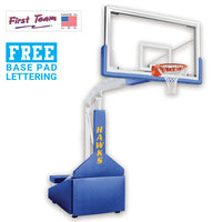 Thumbnail for First Team Hurricane Official Size Portable Basketball Goal Series