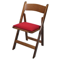 Thumbnail for Kestell Maple Folding Chairs - Billiard Fabric