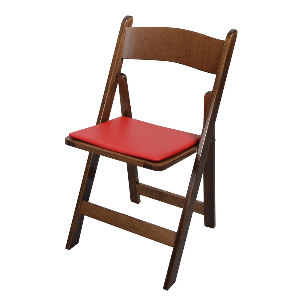 Kestell Maple Folding Chairs - Vinyl