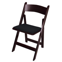 Thumbnail for Kestell Maple Folding Chairs - Billiard Fabric