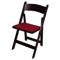 Thumbnail for Kestell Maple Folding Chairs - Billiard Fabric