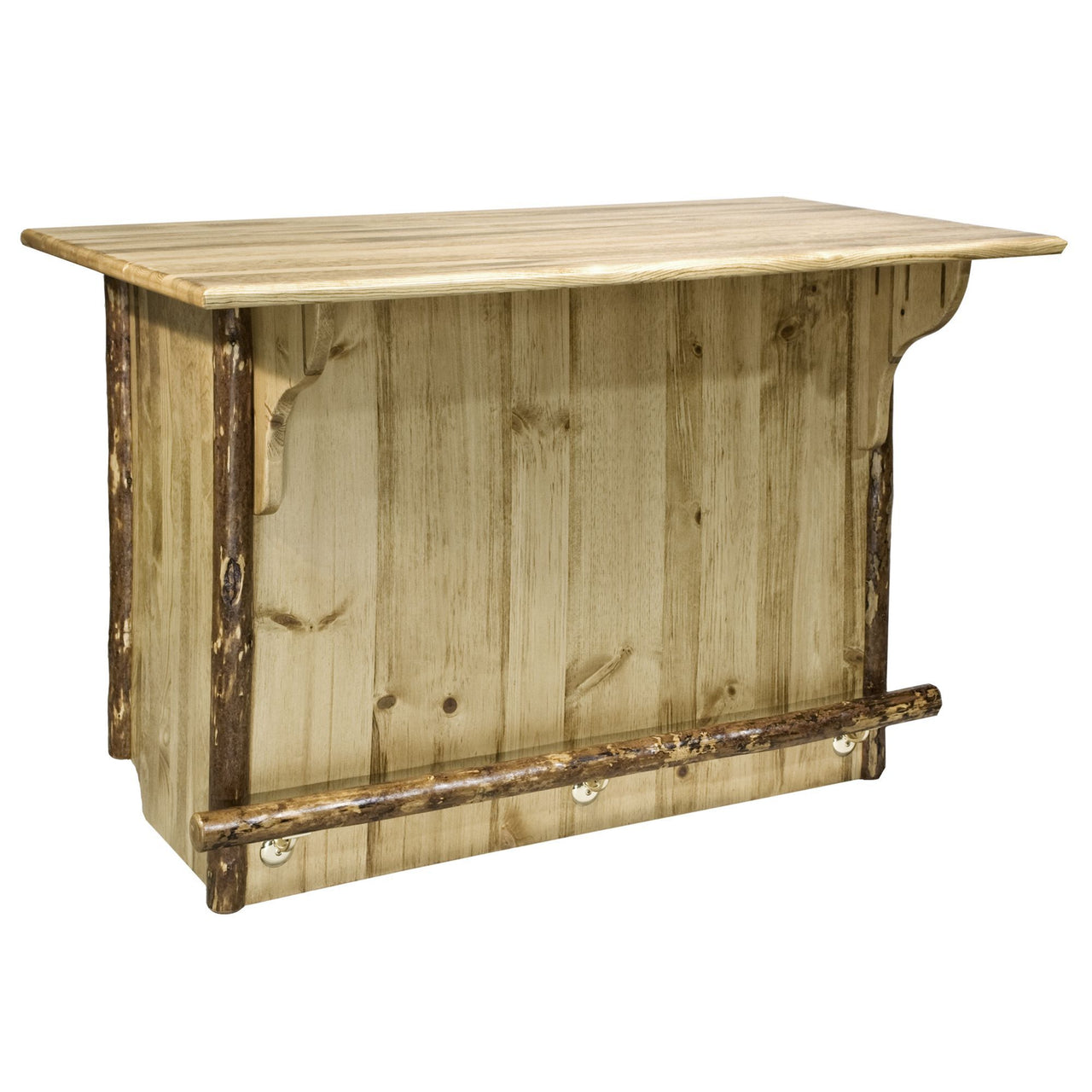 Montana Glacier Country Collection Bar with Foot Rail MWGCBWR