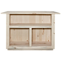 Thumbnail for Montana Homestead Collection Bar with Foot Rail MWHCBWR Ready Finish Division