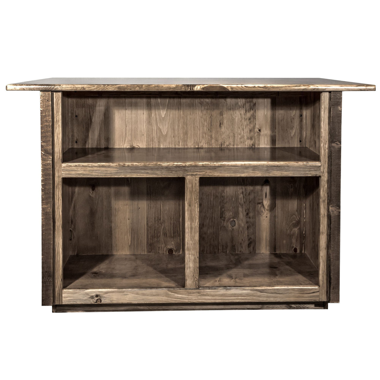 Montana Homestead Collection Bar with Foot Rail WHCBWRSL Early American