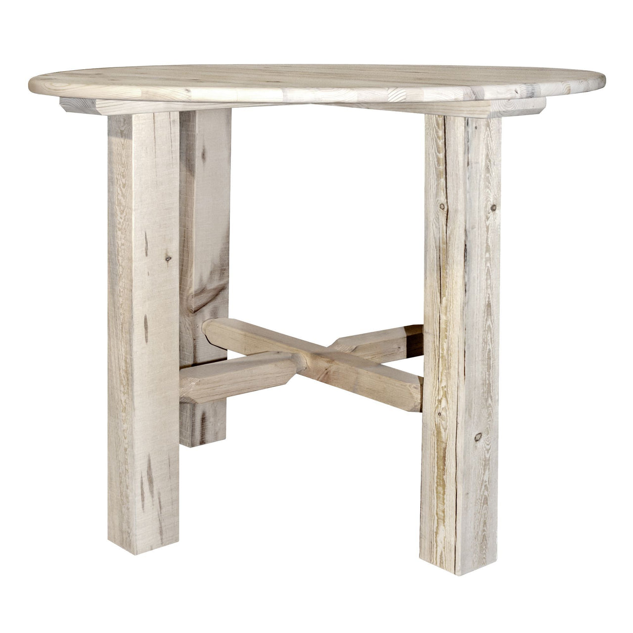 Montana Homestead Collection Bistro Table 37inches Ready Finish