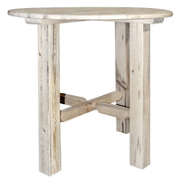 Thumbnail for Montana Homestead Collection Bistro Table 40inches Ready Finish