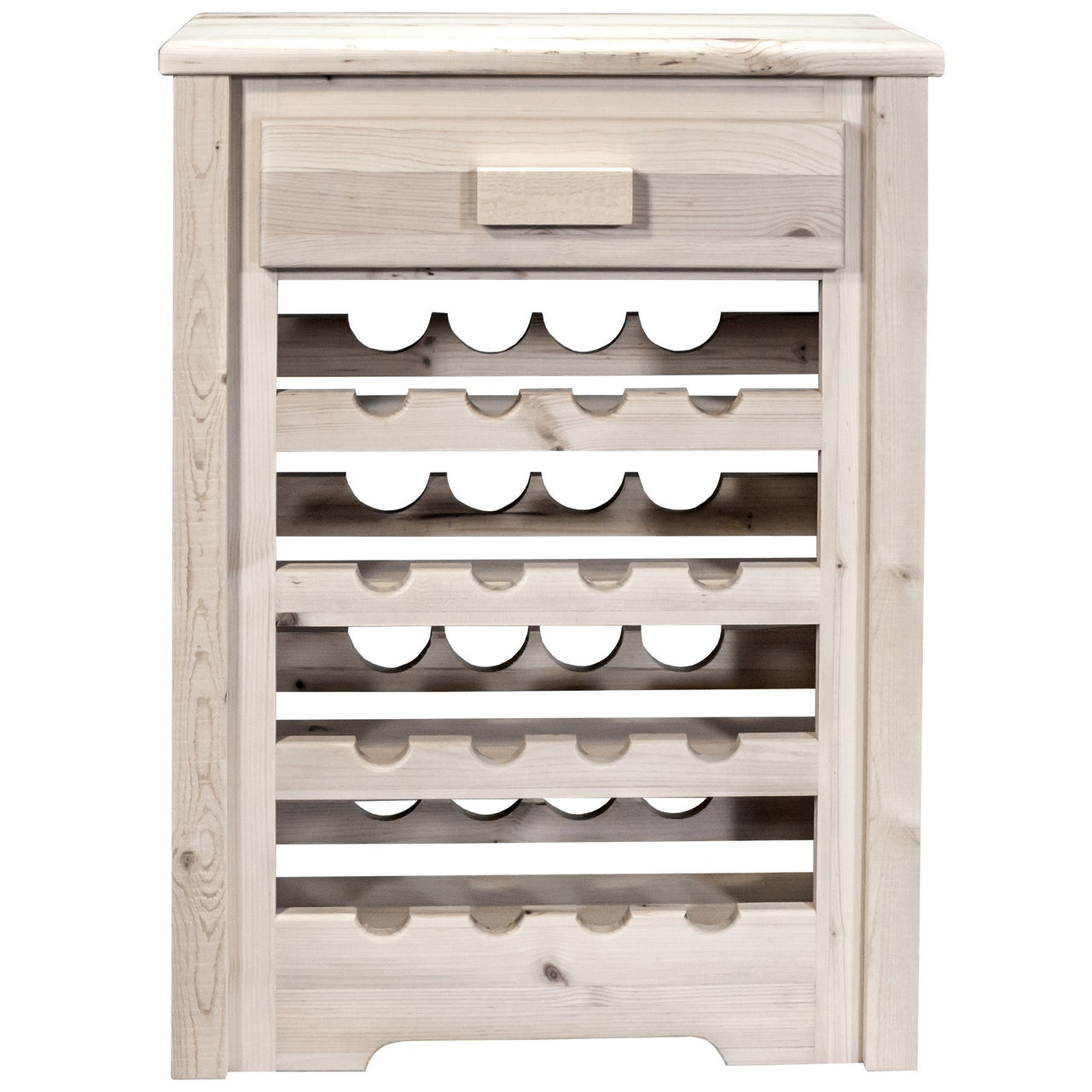 Montana Homestead Wine Cabinet MWHCWR Ready to Finish Front