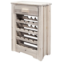 Thumbnail for Montana Homestead Wine Cabinet MWHCWR Ready to Finish Left