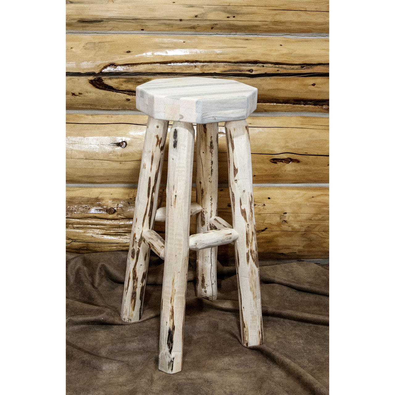 Montana Woodworks Collection MWBN Backless Barstool Ready Finish