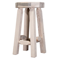 Thumbnail for Montana Woodworks Homestead Collection MWHCBN Backless Barstool Ready Finish