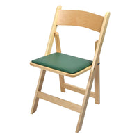 Thumbnail for Kestell Maple Folding Chairs - Vinyl